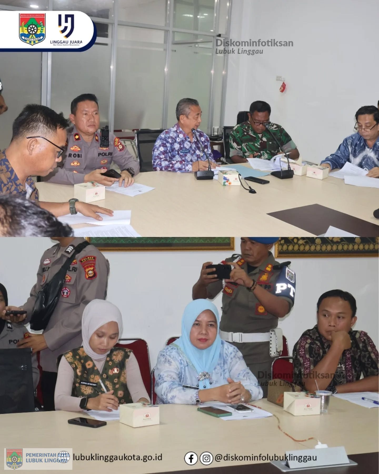 Asisten I Pimpin Rapat Persiapan Upacara Peringatan Hari Lahir Pancasila 
