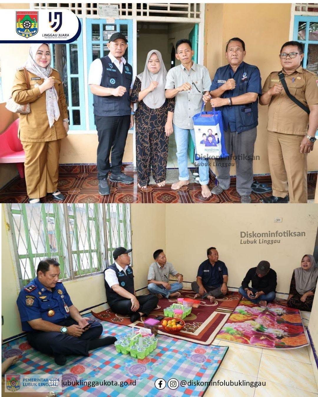 Wali Kota Lubuk Linggau, H Rachmat Hidayat, Selasa (18/8/2026) meninjau lokasi musibah kebakaran di RT 03, Kelurahan Belalau I, Kecamatan Lubuklinggau Utara I, Kota Lubuk Linggau yang terjadi pada Jumat (14/8/2026) lalu. 