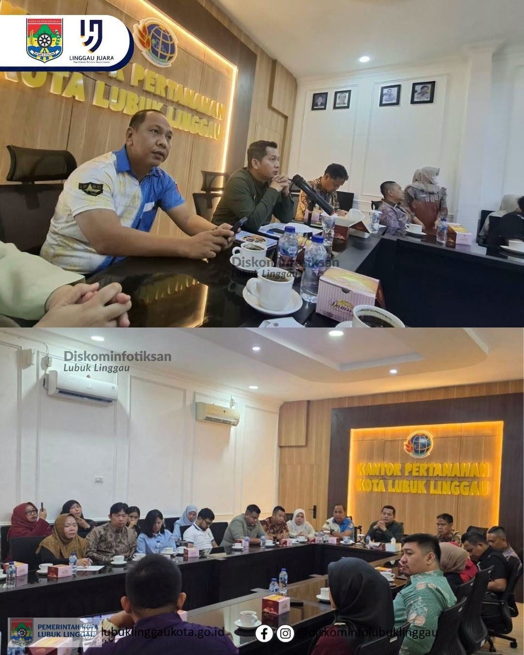 Sekretaris Diskominfotiksan Hadiri Acara Sosialisasi Peralihan Hak Terintegrasi 10 Hari
