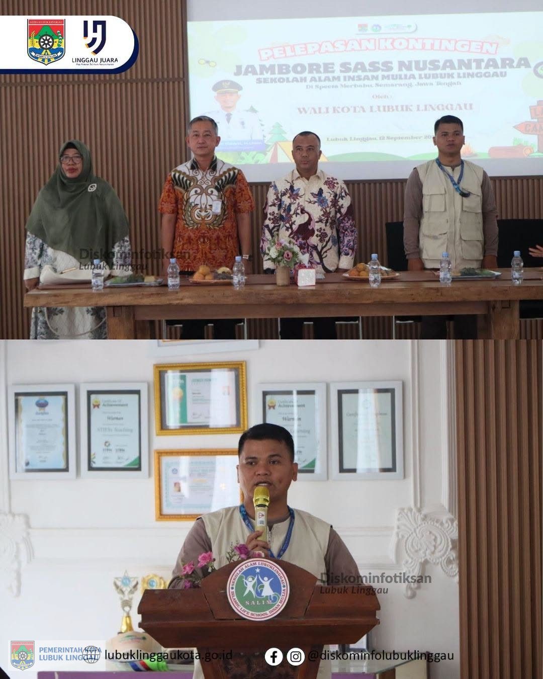 Staf Ahli II Lepas Kontingen Jambore SSAS Nusantara 3 ke Semarang
