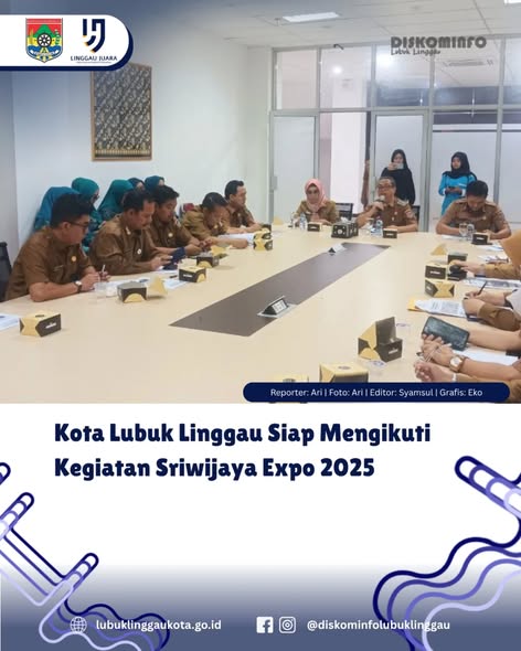 Kota Lubuk Linggau Siap Mengikuti Kegiatan Sriwijaya Expo 2025