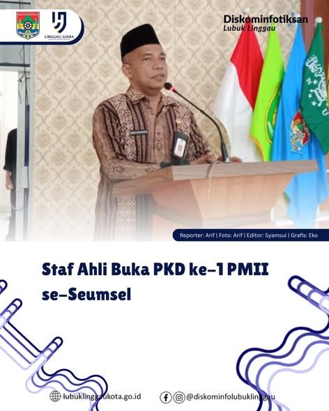 Staf Ahli Buka PKD ke-1 PMII se-Seumsel