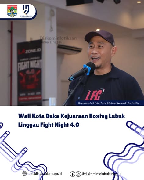 Wali Kota Buka Kejuaraan Boxing Lubuk Linggau Fight Night 4.0