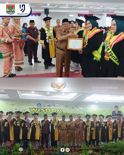 Staf Ahli III Hadiri Wisuda Angkatan XIV Universitas Musi Rawas