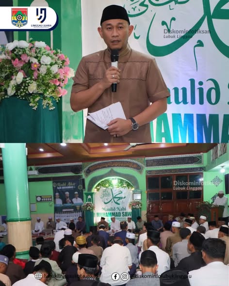 Wako Hadiri Maulid Nabi di Masjid Jamik Tawakal Kelurahan Wirakarya