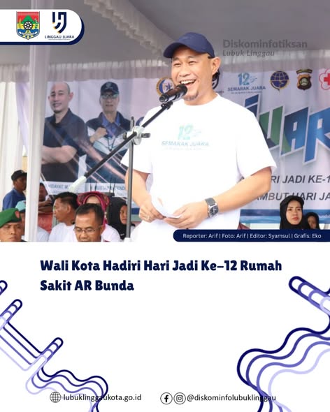 Wali Kota Hadiri Hari Jadi Ke-12 Rumah Sakit AR Bunda