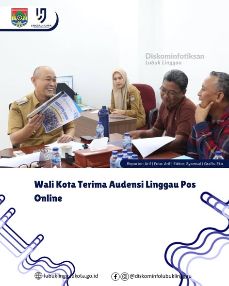Wali Kota Terima Audensi Linggau Pos Online