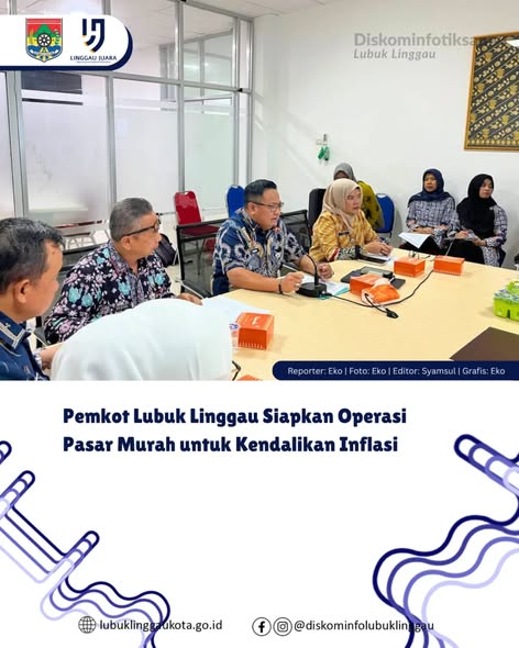 Pemkot Lubuk Linggau Siapkan Operasi Pasar Murah untuk Kendalikan Inflasi