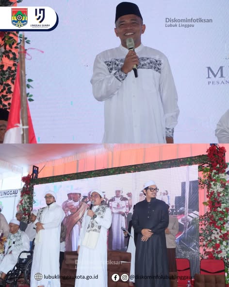 Staf Ahli I Hadiri Tabligh Akbar Mega Maulid di Ponpes Modern Ar-Risalah