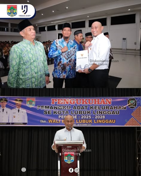 Wako Kukuhkan Pemangku Adat Kelurahan