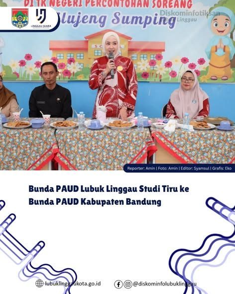 ‎Bunda PAUD Lubuk Linggau Studi Tiru ke Bunda PAUD Kabupaten Bandung