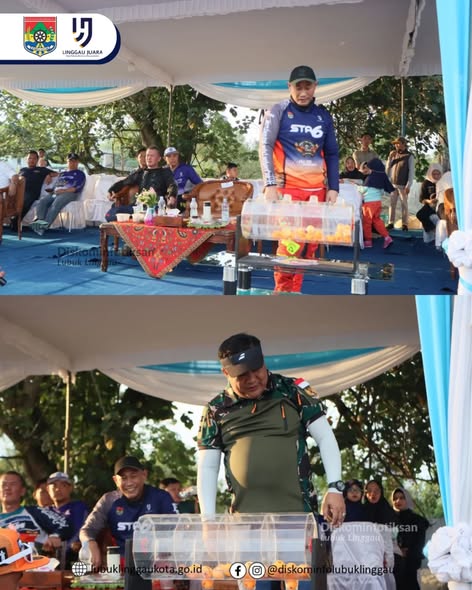 Wali Kota Lubuk Linggau Undi Doorprize STA 6 dan Hadiri Welcome Rider