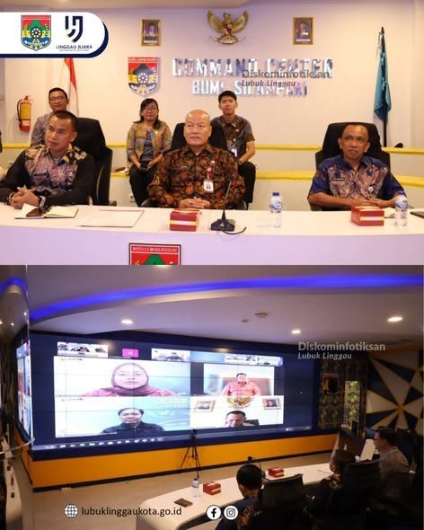 Pemkot Lubuk Linggau Ikuti Rapat Penataan Pegawai Non-ASN Bersama KemenPAN RB