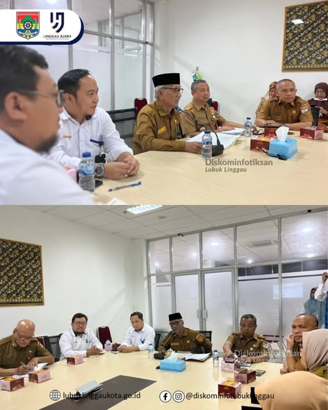 Wakil Wali Kota Lubuk Linggau Pimpin Rapat Koordinasi Penyaluran Cadangan Pangan Pemerintah