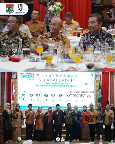 Wali Kota Lubuk Linggau Bersama Ketua TP PKK Hadiri Gala Dinner Muskomwil II APEKSI