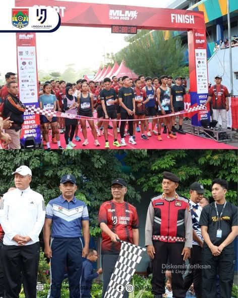 Wakil Wali Kota Lepas Peserta MLM Run 2025