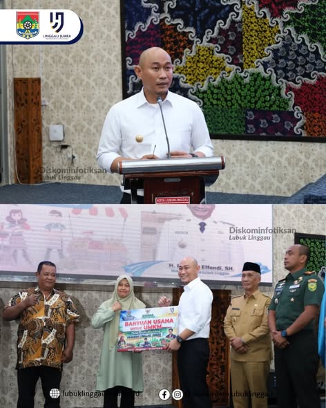 Wali Kota Lubuk Linggau Serahkan Bantuan Modal Rp2 Juta untuk UMKM, Wujudkan Janji Program Linggau Juara