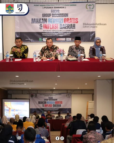 Staf Ahli ll Buka FGD Pusaka Sembada Bahas Program Makan Gizi Gratis dan Inflasi Daerah
