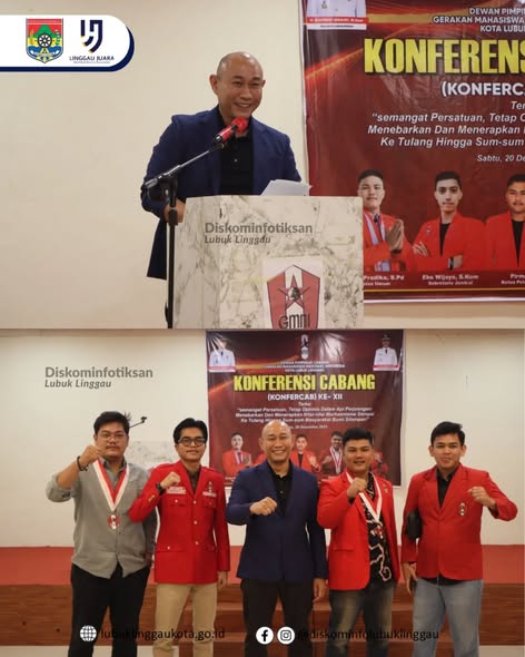 Wali Kota Lubuk Linggau Buka Konfercab XII GMNI, Dorong Kader Tetap Solid Membela Kepentingan Rakyat