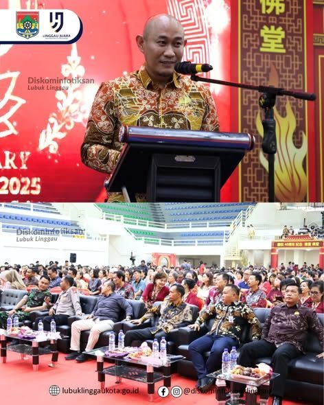 Wali Kota Lubuk Linggau Hadiri Anniversary ke-40 Vihara Aditya Maitreya