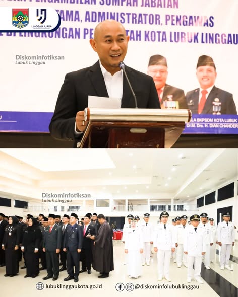 Wali Kota Lubuk Linggau Lantik 167 Pejabat, Tegaskan Integritas dan Profesionalisme ASN