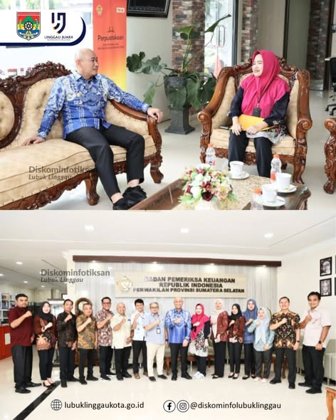 Wali Kota Lubuk Linggau Kunker ke BPK RI Perwakilan Provinsi Sumsel