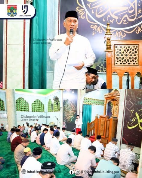 Wawako Lubuk Linggau Safari Ramadan di Masjid Taqwa Linggau