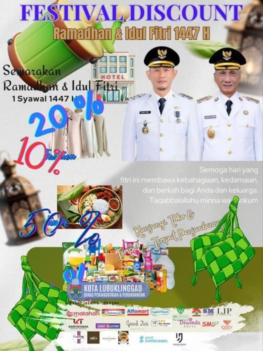 Festival Discount Ramadhan &amp; Idul Fitri 1447 H