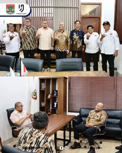 Wali Kota Lubuk Linggau, H Rachmat Hidayat melakukan silaturrahmi dengan Ketua Umum DPP Ikatan Keluarga Minang (IKM) Andre Rosiade, Rabu (4/2/2026) malam.