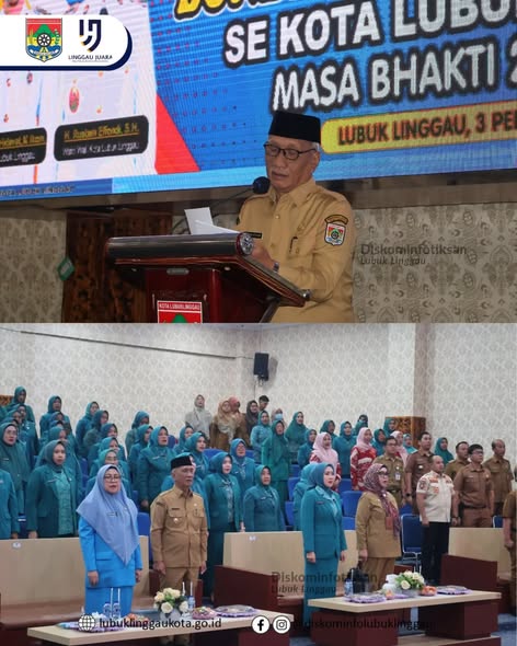 Wakil Wali Kota Lubuk Linggau Hadiri Pelantikan Ketua TP PKK, Pembina Posyandu, dan Bunda PAUD Kecamatan