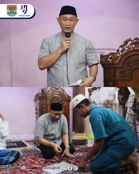 Wali Kota dan Tim A Pemkot Lubuk Linggau Safari Ramadan di Masjid Al-Washi’i 