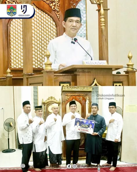 Pejabat Pemkot Lubuk Linggau Safari Ramadan di Masjid Al Mujtahidin