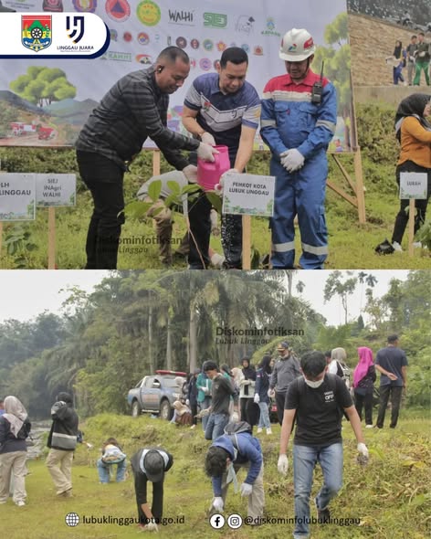 Pemkot, Pertamina dan Masyarakat Susur Sampah Sungai Kelingi, Wujud Kolaborasi Peringatan Bulan K3 Nasional