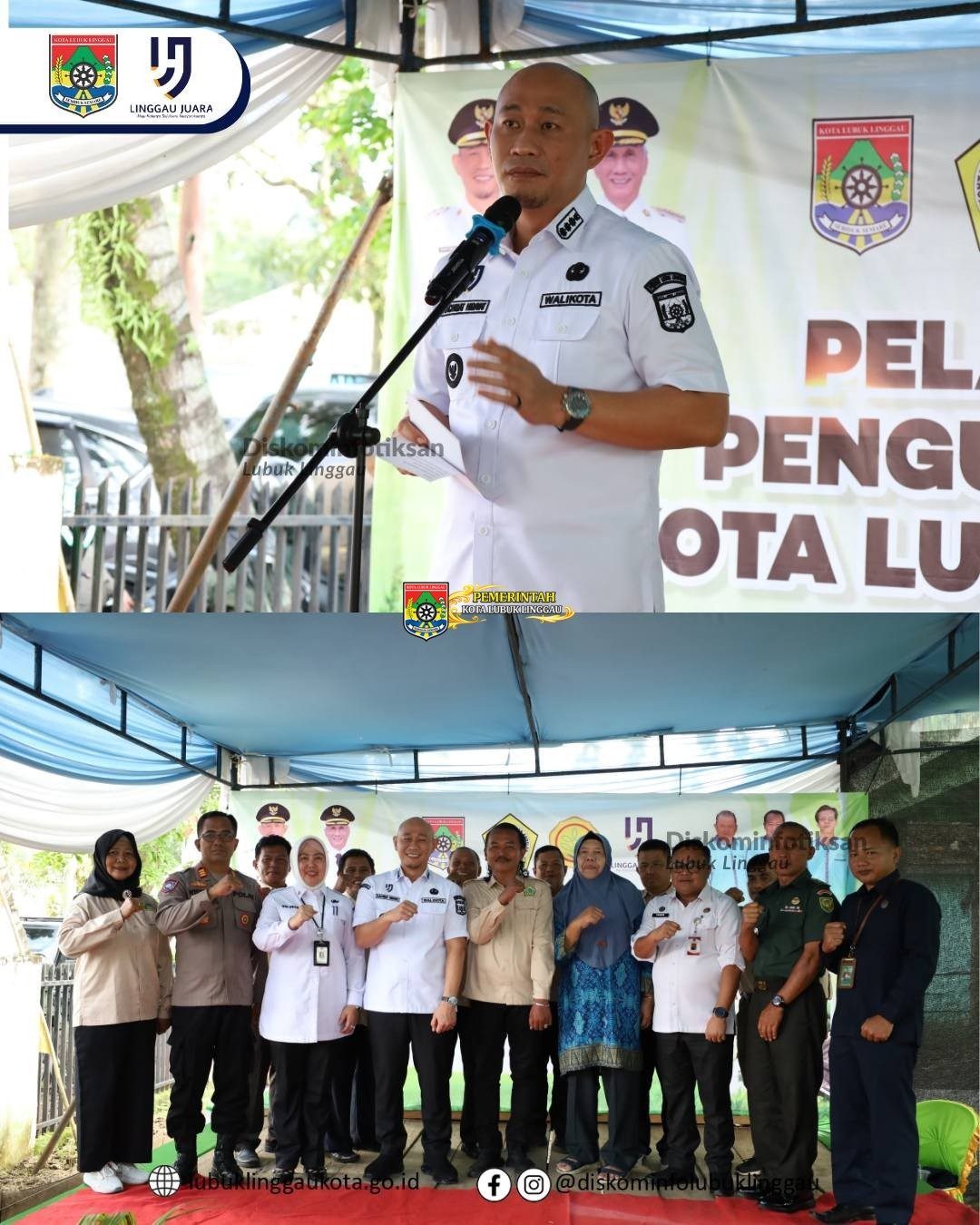 Wali Kota Lantik Pengurus KTNA Kota Lubuk Linggau Periode 2025–2030