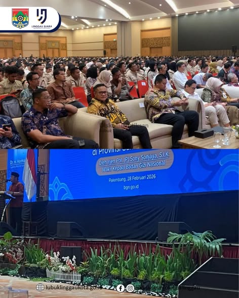 Sekda Kota Lubuk Linggau Hadiri Rakon Program MBG se-Sumsel