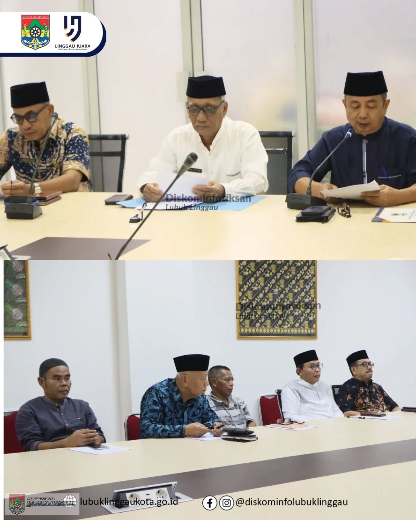 Wakil Wali Kota Pimpin Rapat Koordinasi Transisi Pimpinan BAZNAS Lubuk Linggau