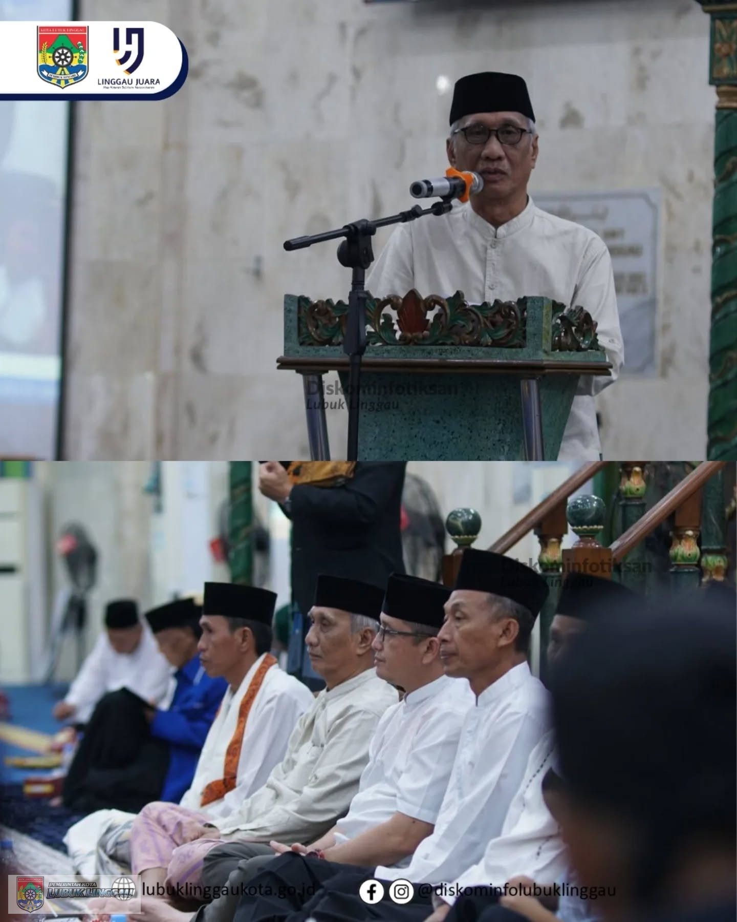 Wakil Wali Kota dan Jajaran Hadiri Peringatan Nuzulul Qur’an Tingkat Kota Lubuk Linggau