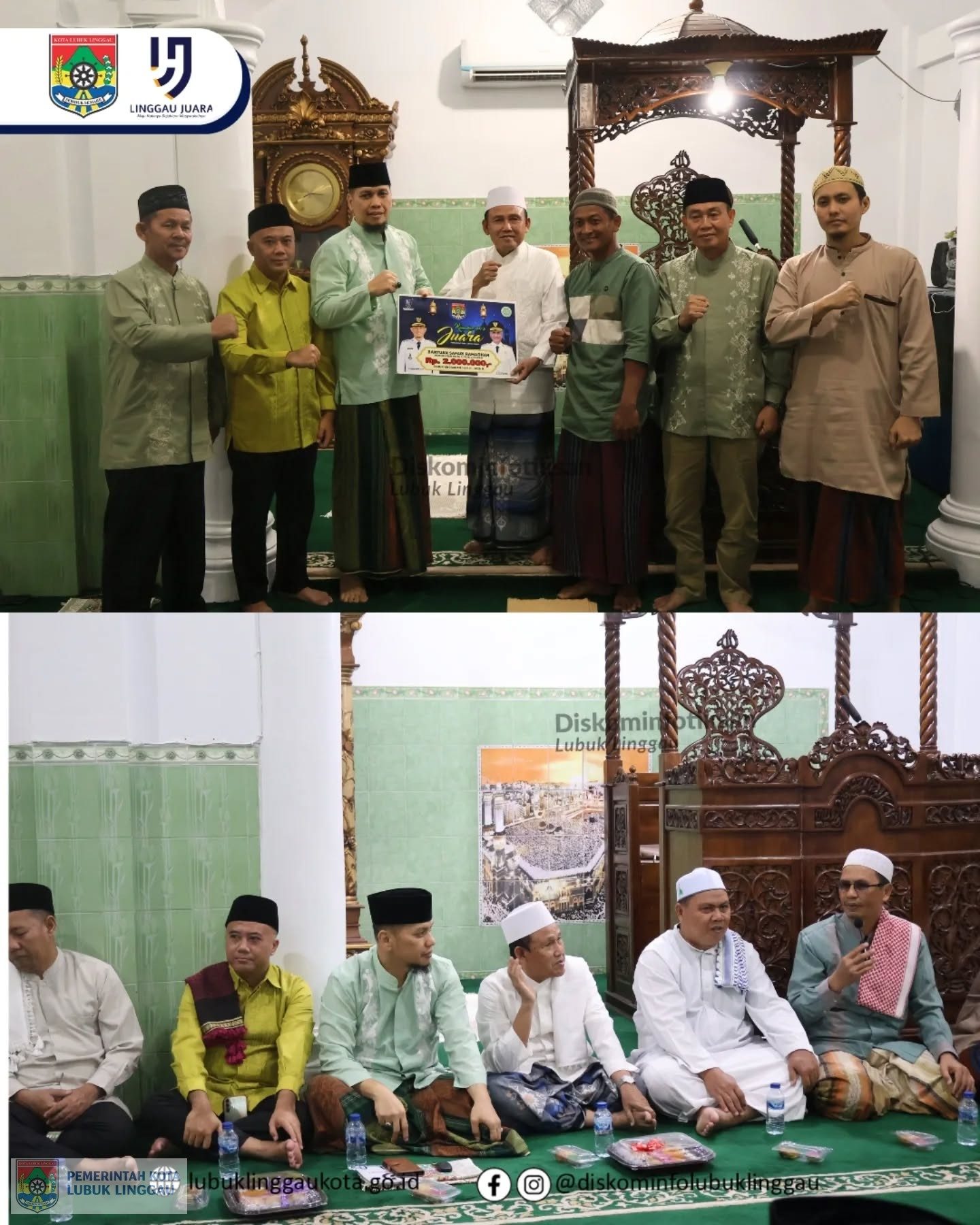 Safari Ramadan, Staf Ahli I Kunjungi Masjid Al Ikhlas Watervang