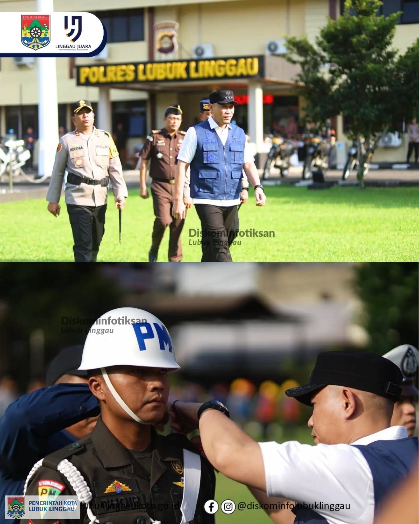 Wali Kota Lubuk Linggau Pimpin Apel Gelar Pasukan Operasi Ketupat Musi 2026