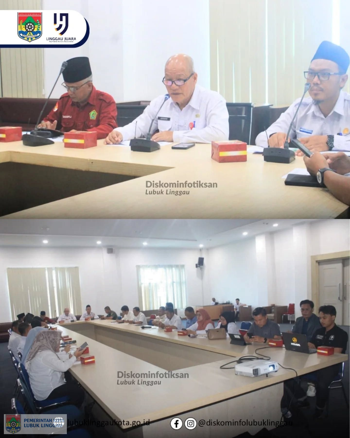 Asisten III Pimpin Rapat Penetapan MTQ XVIII Kota Lubuk Linggau