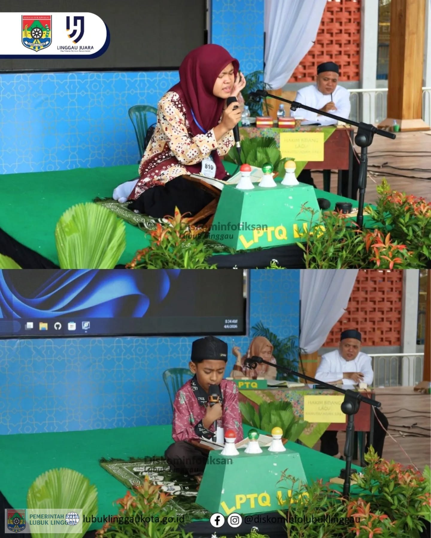 Lanjutan penampilan cabang Hifzil Quran golongan 1 juz putra-putri berlangsung khidmat di Arena Utama Alun-alun Merdeka/Taman Kurma