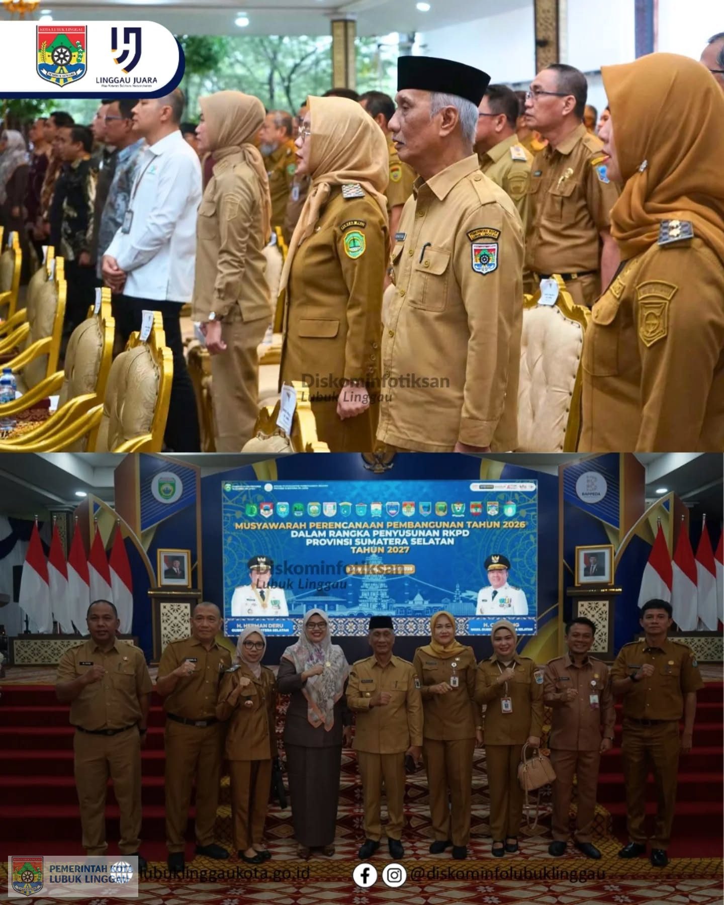 Wakil Wali Kota Hadiri Musrenbang RKPD Tingkat Provinsi Sumsel Tahun 2027