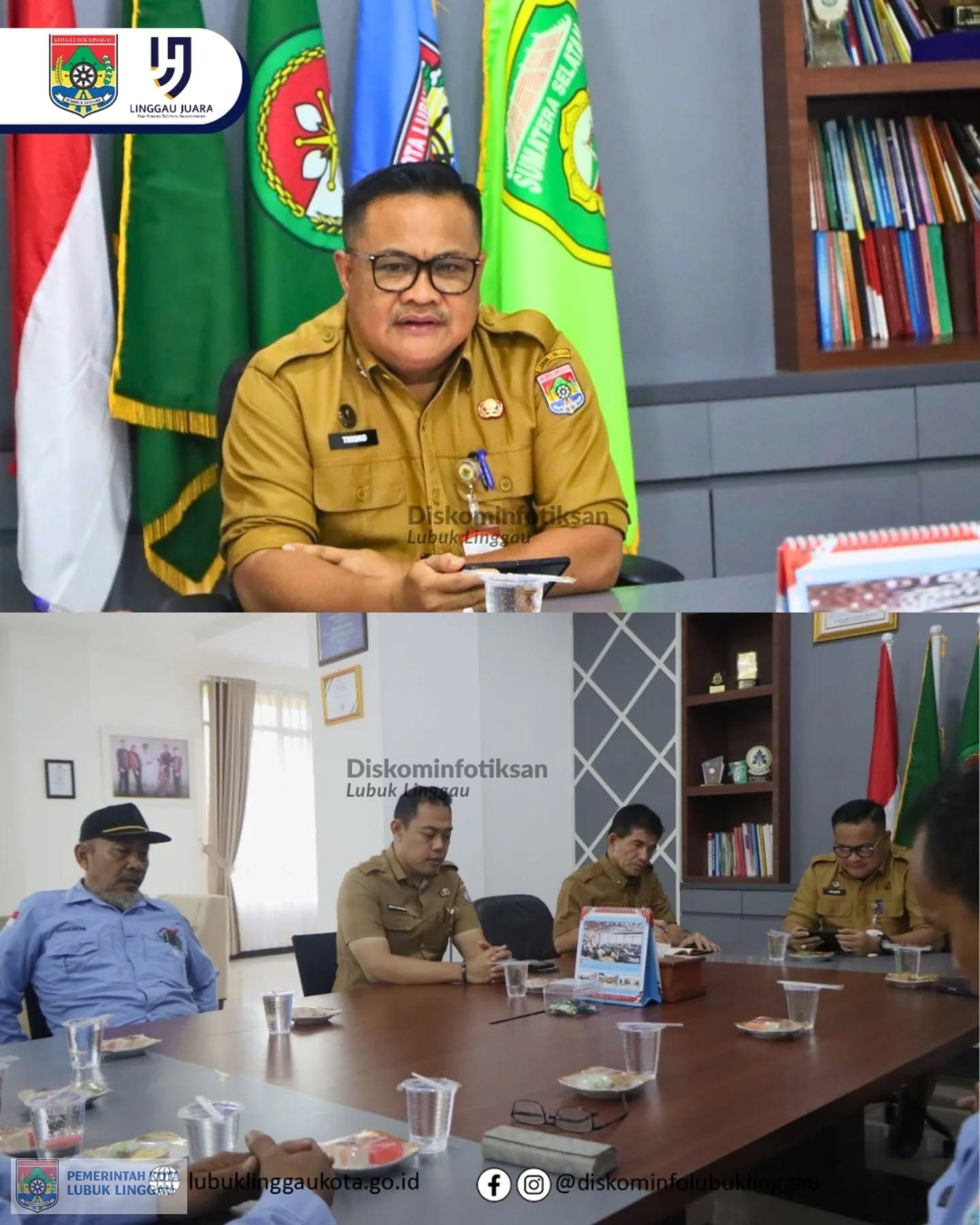 Sekda Terima Audiensi Pengurus NPCL Provinsi Sumsel