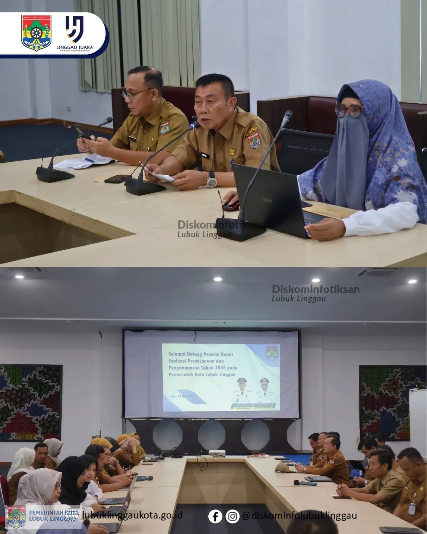 Asisten II Menghadiri Entry Meeting Tim BPKP Perwakilan Provinsi Sumsel terkait Evaluasi Perencanaan dan Penganggaran Tahun 2026
