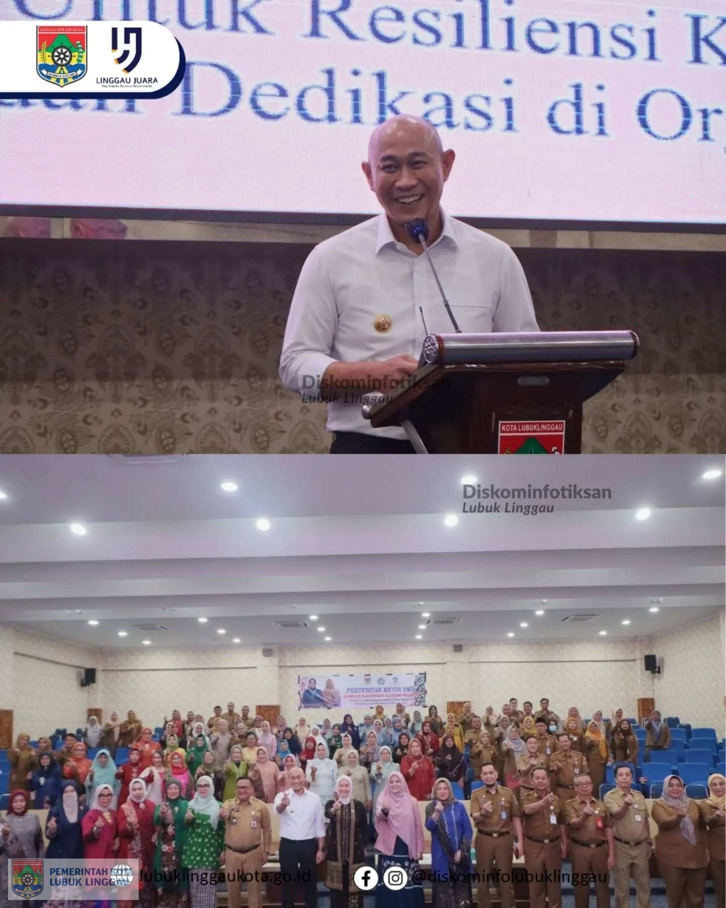 Wali Kota Lubuk Linggau Buka Acara Reharmony Kartini Modern * Memperingari Hari Kartini 2026