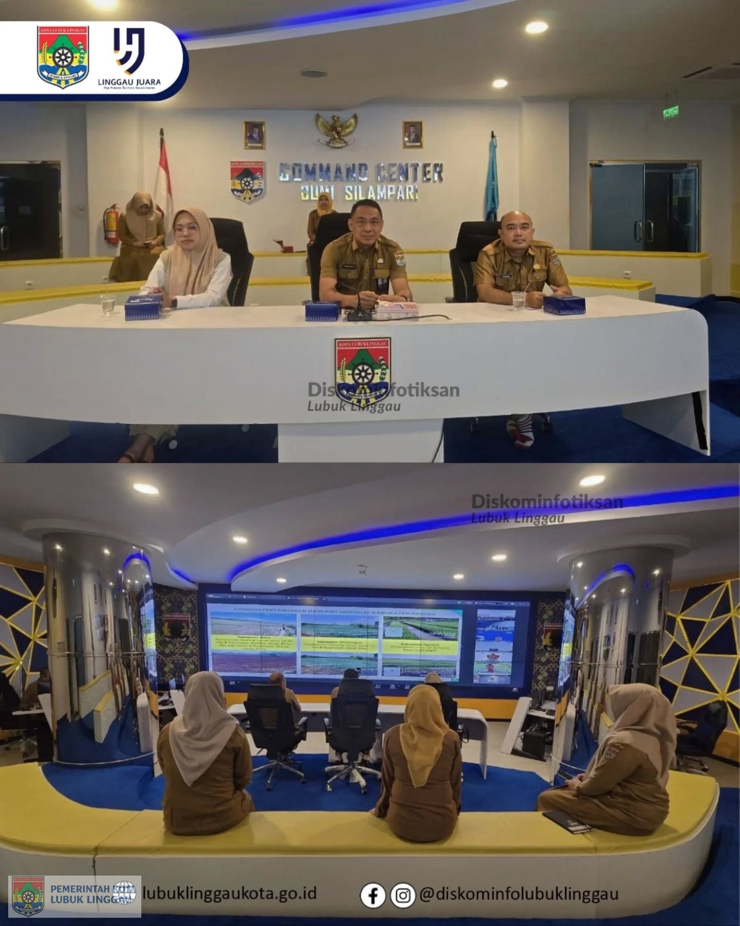 Pemkot Lubuk Linggau Ikuti Rakor Pengendalian Inflasi dalam Program Tiga Juta Rumah