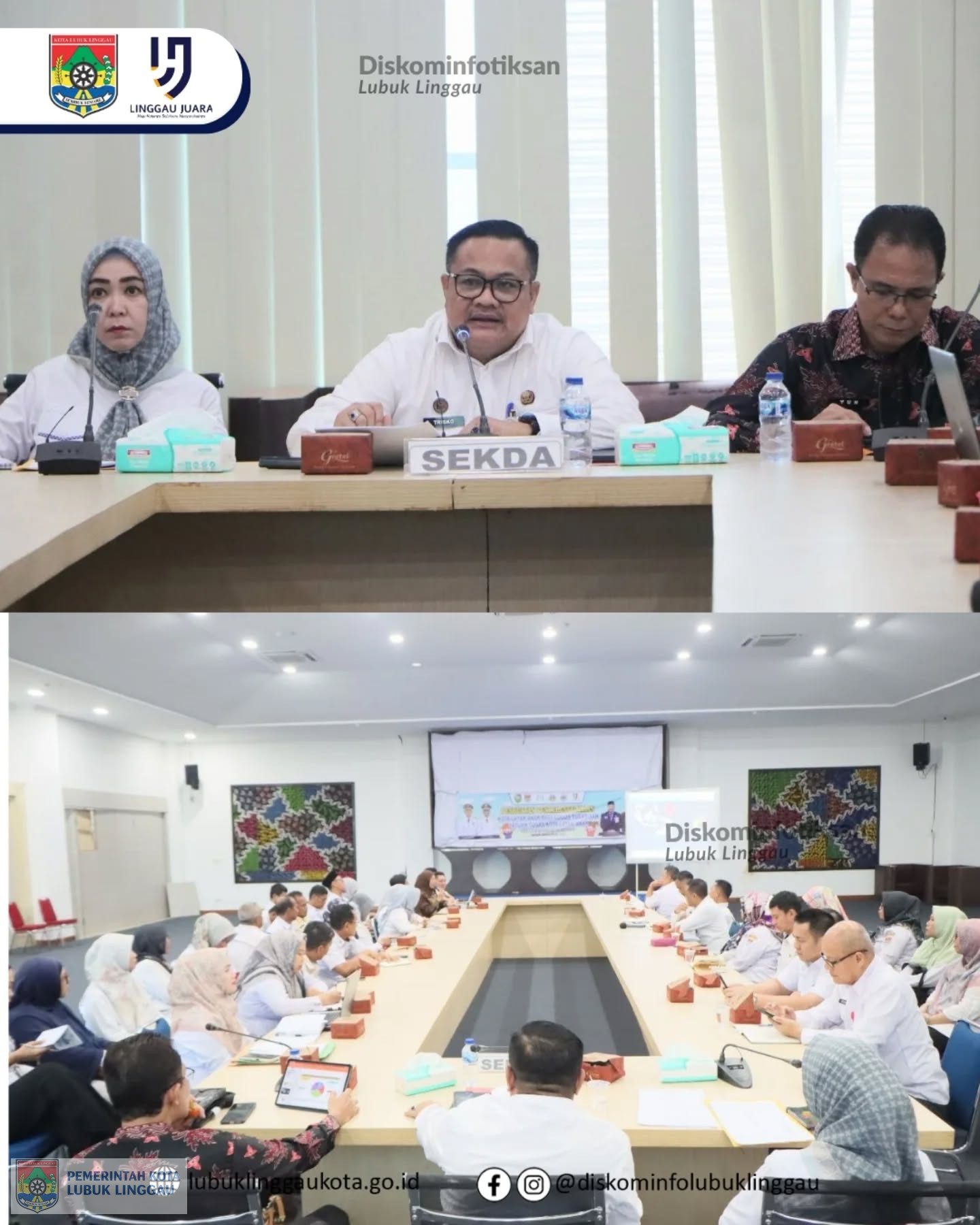 Sekda Lubuk Linggau Pimpin Rapat Penguatan KLA 2026, Targetkan Peningkatan Kategori