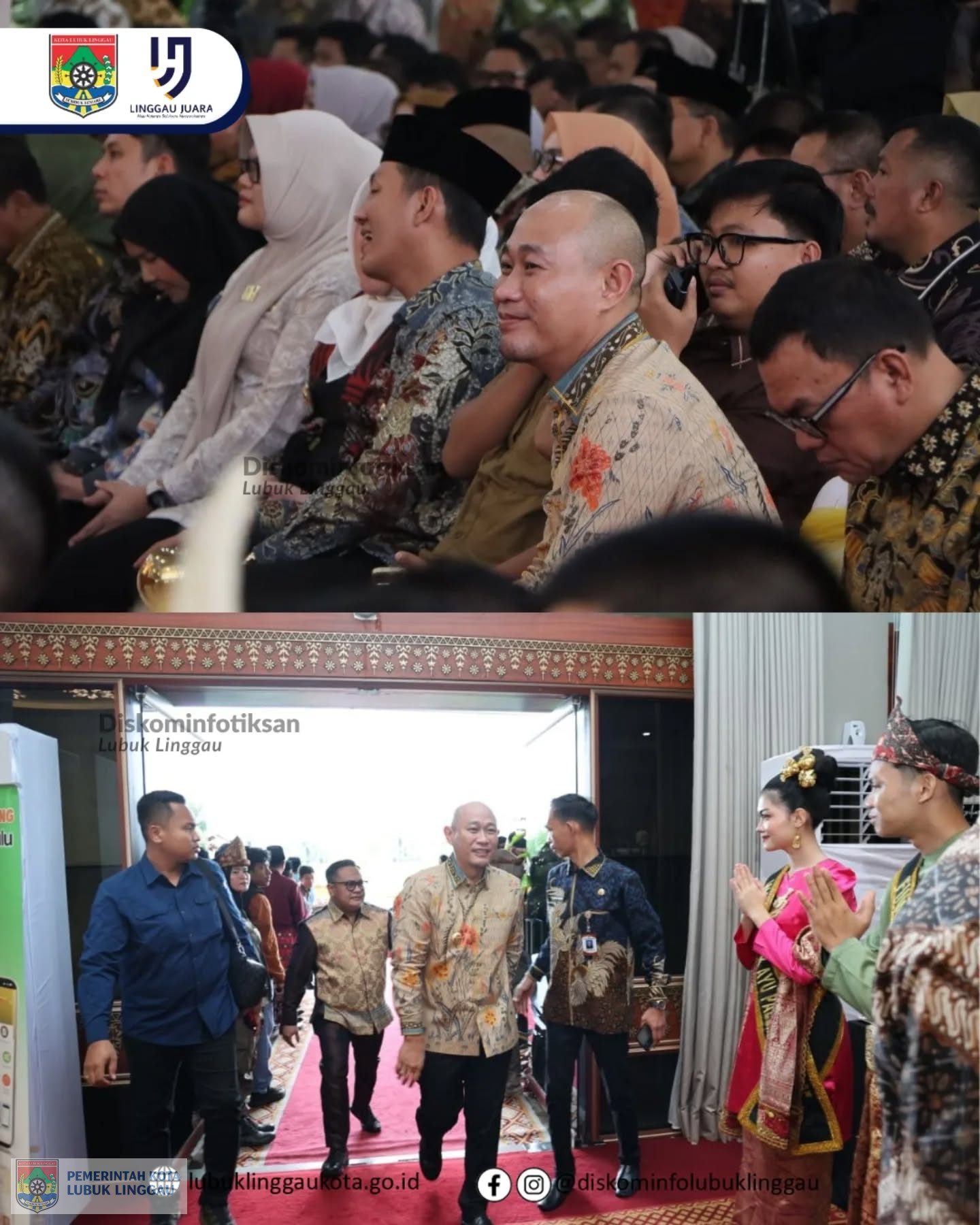 Halal Bihalal Perantau Sumbagsel, Wali Kota Lubuk Linggau Hadiri Silaturahmi Nasional di Palembang