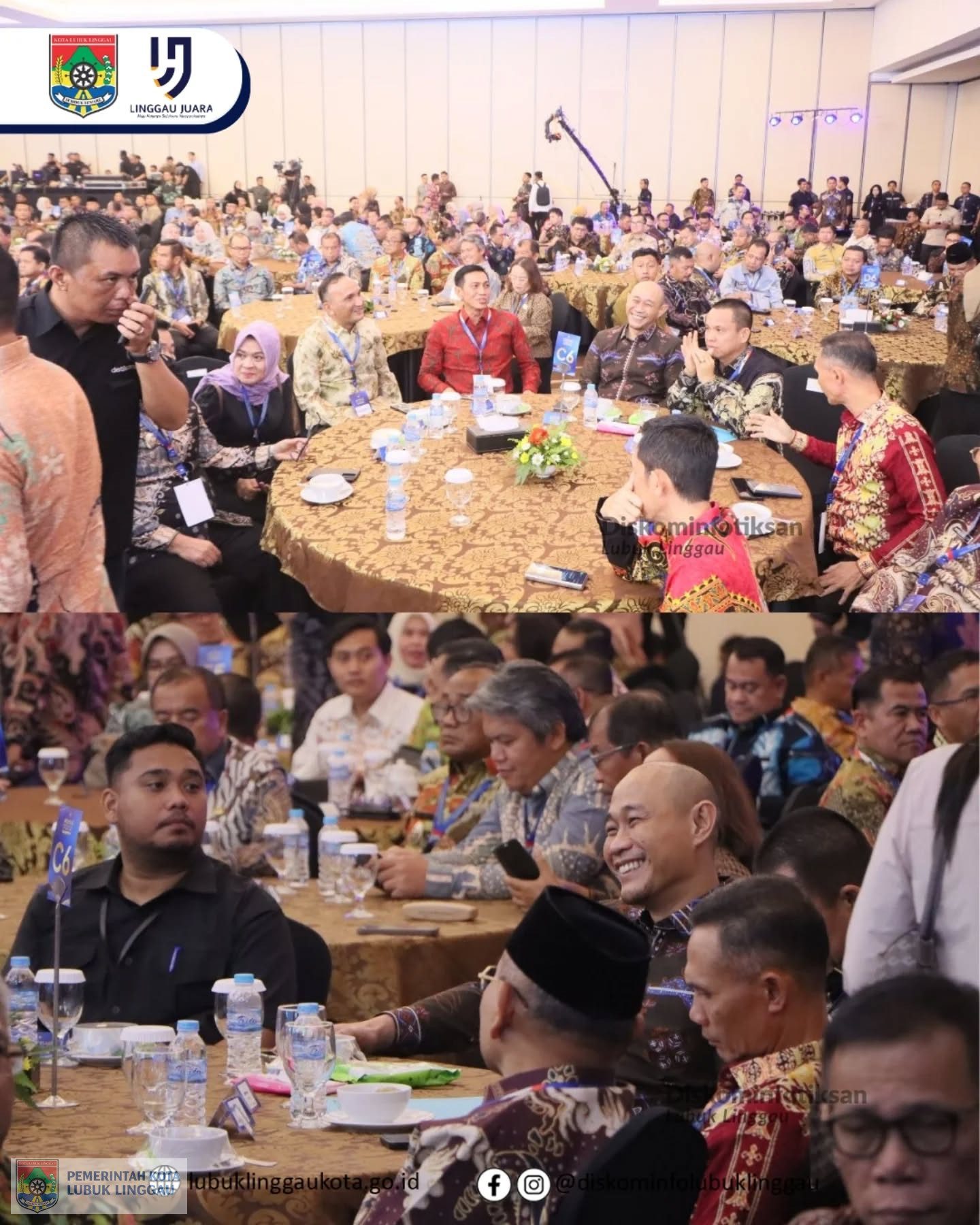 Wali Kota Lubuk Linggau Hadiri Malam Penganugerahan Pemda Berprestasi 2026 di Palembang