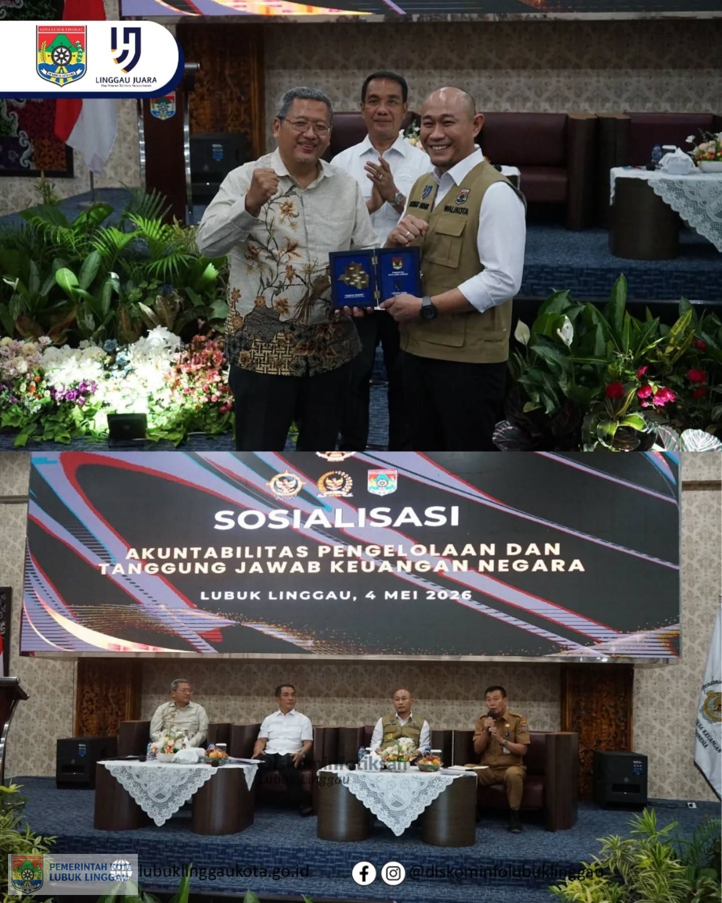 Pemkot Lubuk Linggau Gelar Sosialisasi Pengelolaan Keuangan Negara Bersama DPR RI dan BPK